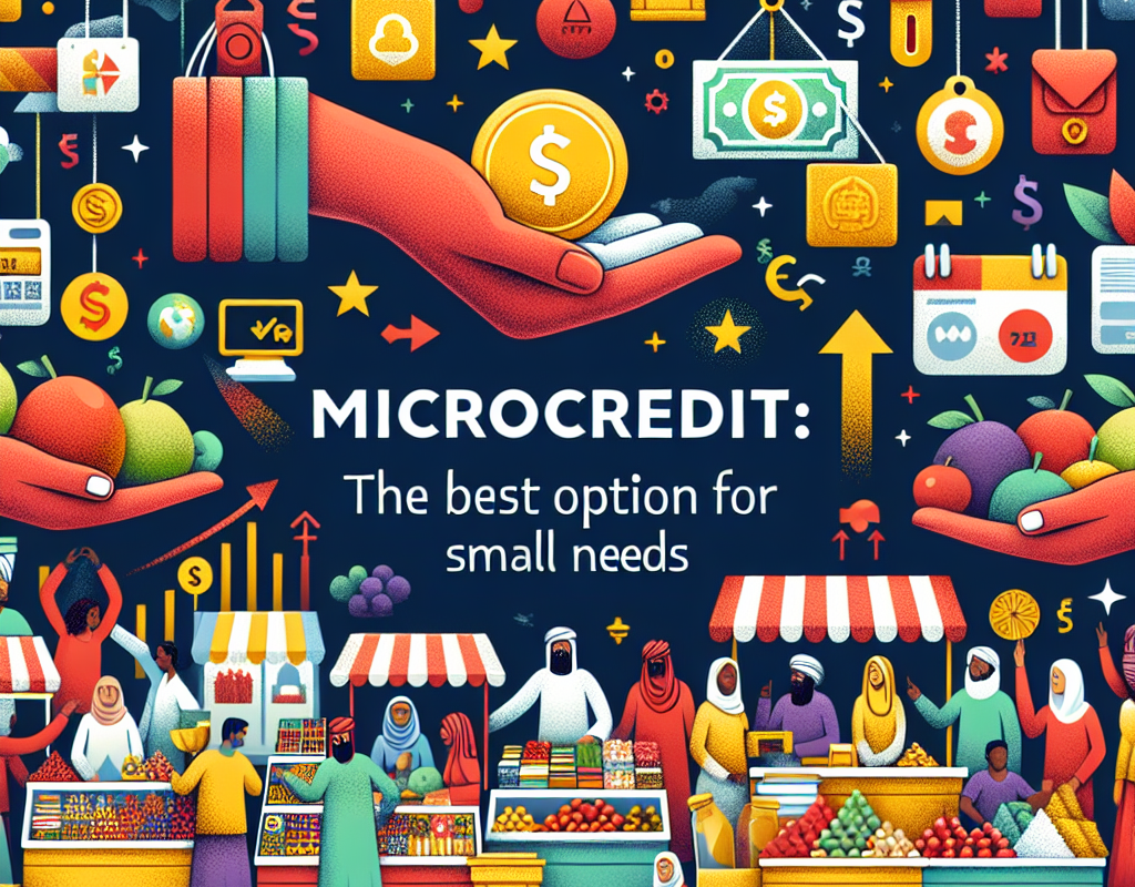 Microcréditos: La mejor opción para pequeñas necesidades